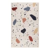 Kremno bela pralna preproga 120x180 cm Cracked Terrazzo – Mila Home