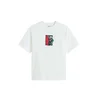 VANS Majica Feel So Alive Tee  živo rdeča / črna / bela