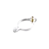 Deko klipse 30mm bele 10kom