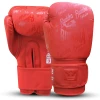 Boksarske rokavice Muay Thai Top Premium Rdeče Mat