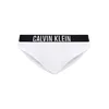 Calvin Klein Swimwear Bikini hlačke Intense Power črna/bela