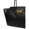 Just Cavalli Ročna torba Iconic Snakes 81RA4BA2 ZSA89 Črna