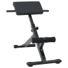 Klupa za hiperextenziju Crna 100,5 x 70 x 78 cm