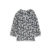 TOM TAILOR Bluza temno modra/bela