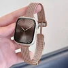 Mashi Zamenska narukvica za pametni sat za Apple Watch, Roze zlatna
