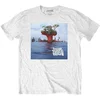 Gorillaz Majica Plastic Beach Unisex White 2XL
