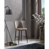 Hanah Home Set 2 barske stolice Kapućino-Crni