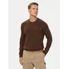 Aeronautica Militare Pulover 262MA1631UL00506 Rjava Regular Fit