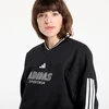 Sweatshirt adidas W Tiro Cut 3 Stripes Fleece Sweatshirt Black/ White XS
