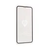 Tempered glass 2.5D full glue za iPhone XR crni