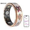 FOREVER Pametni prstan FOREVER BOTANICAL SR-101, velikost 11, BT, Android + iOS, 5ATM, roza zlat (Rose Gold), (5000351408)