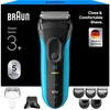 BRAUN Braun Series 3+ električni brivnik, 3010BT, modra