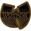 Wu-Tang Clan Black & Gold Logo Odznak 51 x 46 mm