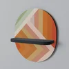 shumee GRADIENT PICKS Ovalna polica črna
