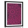 Plakat s paspartujem stilska Mandala - 30x45 no frame