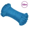 Vidaxl Delovna vrv moder 3 mm 50 m polipropilen