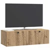 TV ormar za zid Hrast artisan 99 x 41 x 30 cm Konstruirano drvo