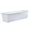 Saksija pravougaona agro 50cm bela
