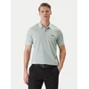 BOSS Polo majica PL_GOC Chip Pattern 50554591 Turkizna Regular Fit