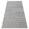 eoshop Moderna preproga MUNDO E0621 geometrijska zunanja bež/črna ( - Velikost: 120x170 cm)