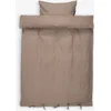 Posteljina ispr.pamuk 140x200 t. pesak KR