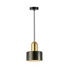 Luster na sajli MARBLE 1xE27/60W/230V zlatna/zelena/dekor mramora