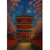 Tokijski plakat v stilu Van Gogha 50x70 cm