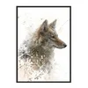 shumee PLAKAT ZA SLIKE V OKVIRJU 43x33 cm Wilk P704