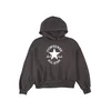 CONVERSE Majica CHUCK PATCH antracit / bela