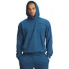 Under Armour RIVAL LW HOODIE, muški pulover, plava 6012335