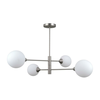ITALUX PND-55342-4-SN - Luster na šipci EVORA 4xG9/5W/230V nikl