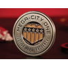 Fanattik 2000 AD Judge Dredd Mega-City One Coin ( 073048 )