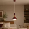Opviq luster Elwood 20802-B, 1 × E27, bordo