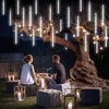 Novogodišnje lampice meteorska kiša bela