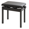 Korg PC-300 Kovinska klavirska stolica Black