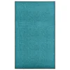 Vidaxl Pralni predpražnik cyan moder 90x150 cm