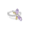 Swarovski ženski prstan iz kovine s Swarovski kristalom Ariana Grande x Swarovski