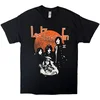 Led Zeppelin Orange Circle Black L Majica