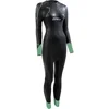 Zone3 womens terraprene vision wetsuit black/green s
