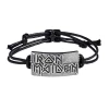 Zapestnica ALCHEMY GOTHIC - Iron Maiden - Logo - HRWL453