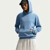 Nike W NK STDO FLC LW STD PO HDY, ženski pulover, plava IM8515