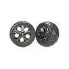Traxxas kolo 2,8, All-Star disk črn krom, pnevmatike Anaconda (2)