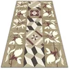 Decormat Zunanja preproga Ploščice magnolije 150x225 cm