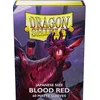Dragon Shield 60 Japanese Size Sleeves - Blood Red Matte