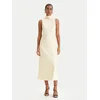 Patrizia Pepe Cocktail obleka 8A1627/A269-Y478 Rumena Regular Fit
