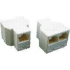 DATACOM Dvojni spojnik 3x RJ45 8p8c Cat5E (3 x ženska)