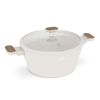 Berlinger Haus Šerpa sa poklopcem Sahara Nordic Collection BH-8321, 28cm, Krem