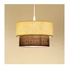 Brilagi - LED luster na sajli BOHO STYLE 1xE27/15W/230V prečnik 25 cm krem/braon