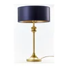 Jupiter 2116 - Stona lampa KASZMIR 1xE27/15W/230V plava/zlatna