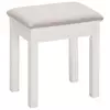 TABURE drvo, tekstil, pločasti materijal siva, bela